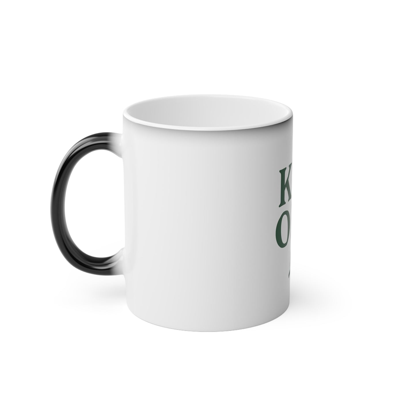 Kia Ora Magic Mug - Inspirational Coffee Cup for Gifts, Home Decor, Unique Drinkware, New Zealand Theme, Travel Lover's Mug
