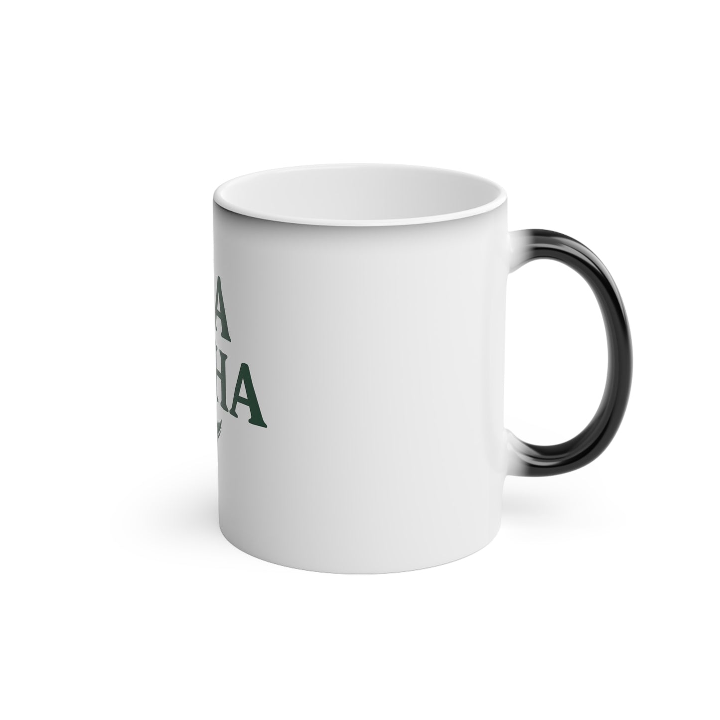 Kia Kaha Magic Mug - Inspirational Coffee Cup for Gifts, Home Decor, Unique Drinkware, New Zealand Theme, Travel Lover's Mug