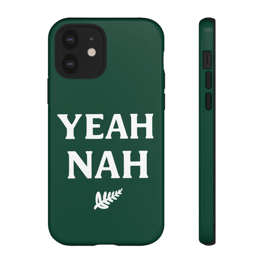 Funny Phone Case - "Yeah Nah" - Tough Phone Cover, Gift for Friends, Trendy Accessories, Unique Design