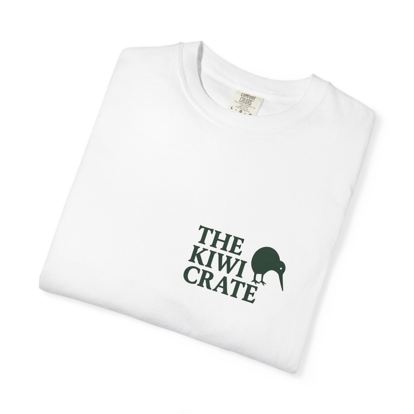 Kiwi Crate - Unisex Garment-Dyed T-Shirt, Casual Tee, Nature Lover Shirt, Eco-Friendly Fashion, Gift for Adventurers, Summer Wardrobe [...]