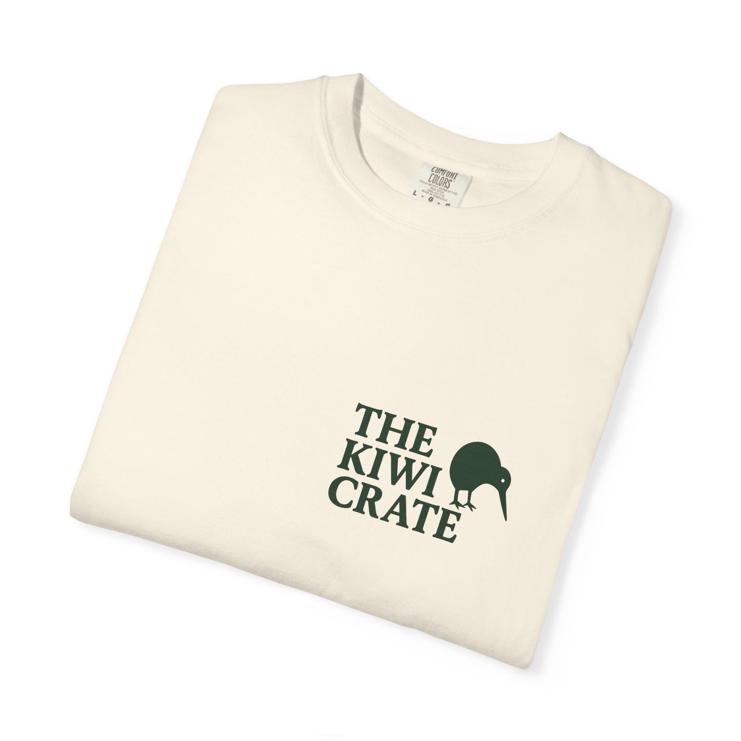 Kiwi Crate - Unisex Garment-Dyed T-Shirt, Casual Tee, Nature Lover Shirt, Eco-Friendly Fashion, Gift for Adventurers, Summer Wardrobe [...]