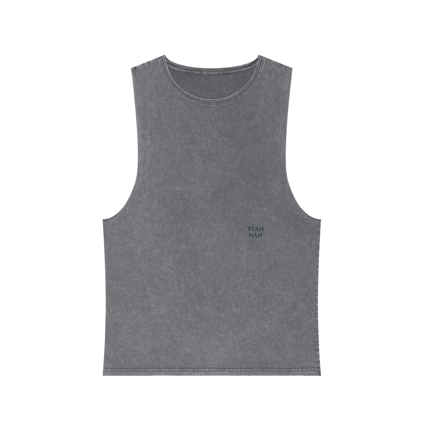 Yeah Nah - Tank Top - Casual Summer Wear, Beach Days, Workout Gear, Layered Outfits, Unique Gift Idea