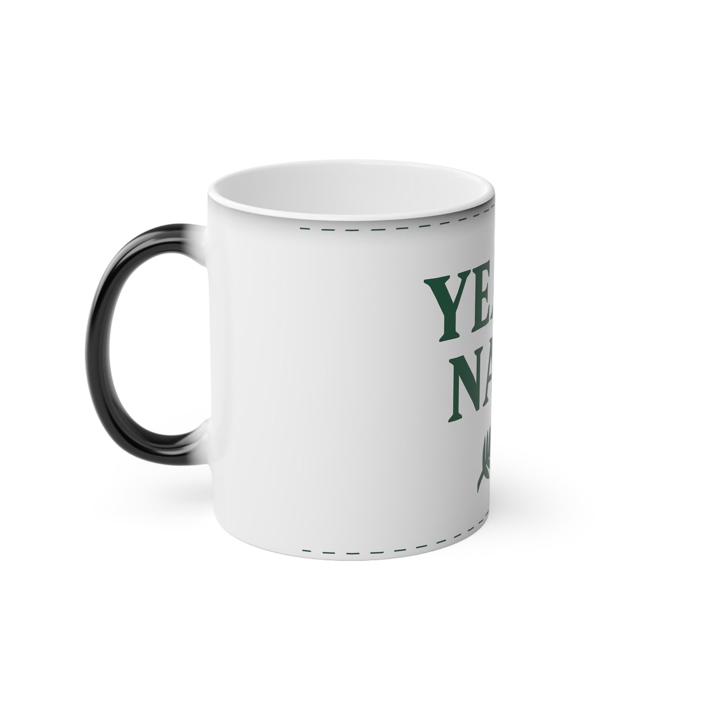 Yeah Nah Magic Mug - Inspirational Coffee Cup for Gifts, Home Decor, Unique Drinkware, New Zealand Theme, Travel Lover's Mug
