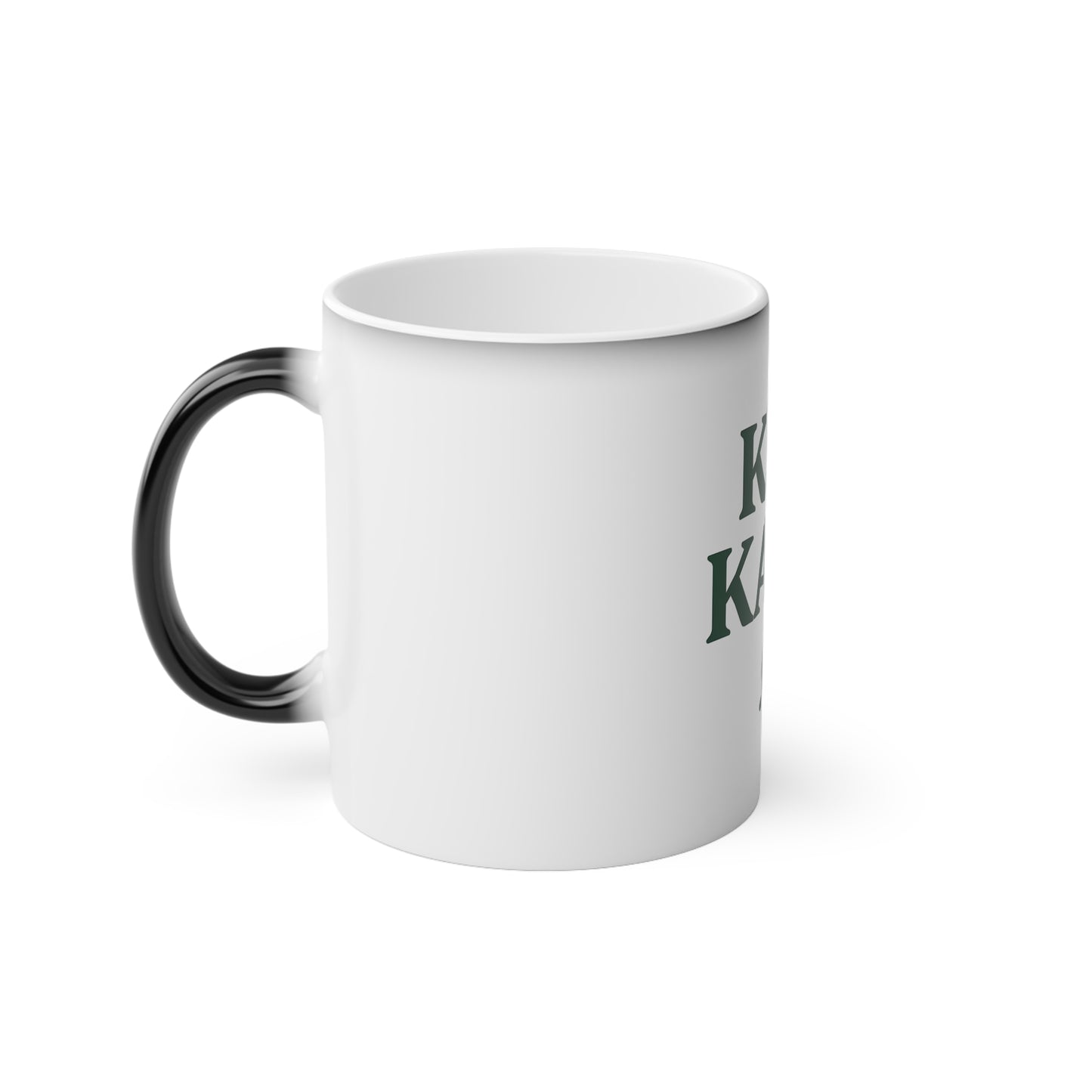 Kia Kaha Magic Mug - Inspirational Coffee Cup for Gifts, Home Decor, Unique Drinkware, New Zealand Theme, Travel Lover's Mug