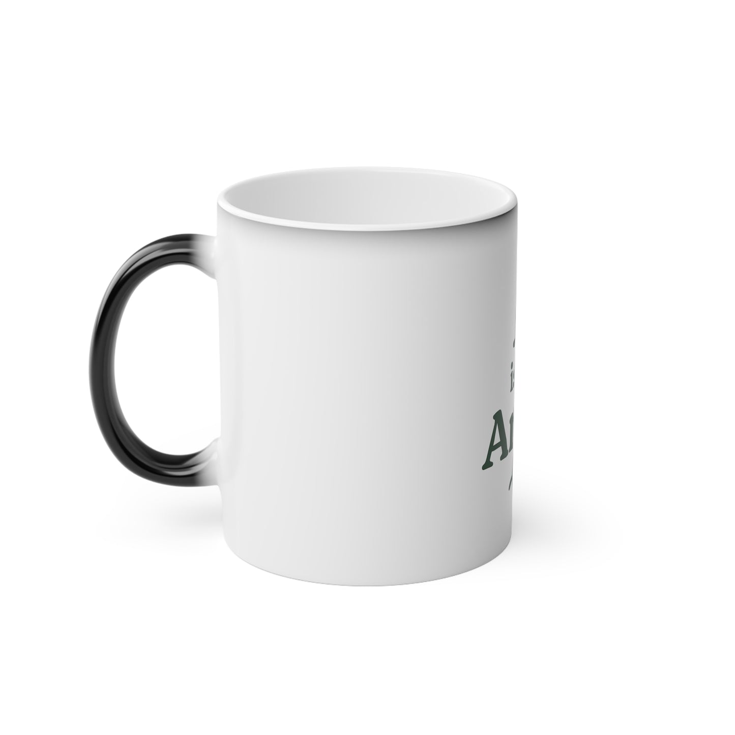 A is for Aroha Magic Mug - Flashcard series - Inspirational Coffee Cup for Gifts, Home Decor, Unique Drinkware, New Zealand Theme, Travel Lover's Mug