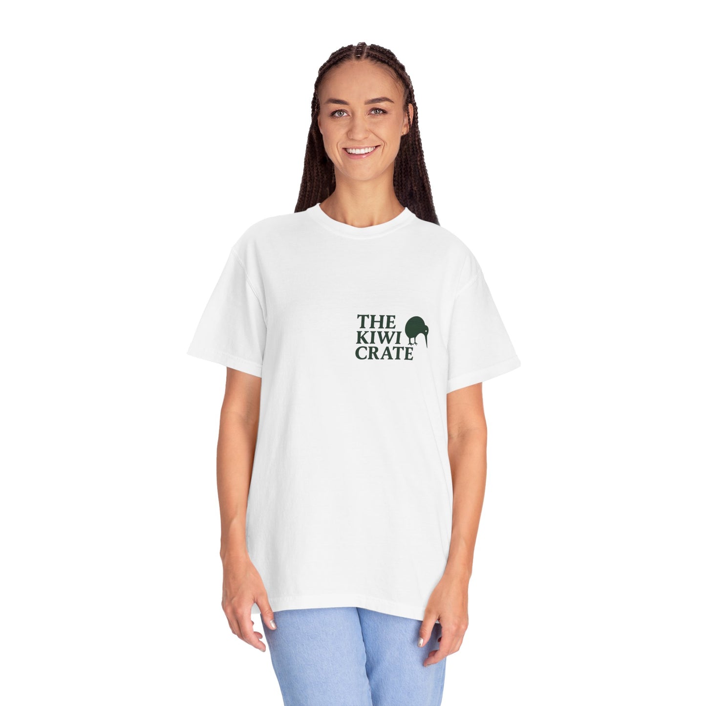 Kiwi Crate - Unisex Garment-Dyed T-Shirt, Casual Tee, Nature Lover Shirt, Eco-Friendly Fashion, Gift for Adventurers, Summer Wardrobe [...]