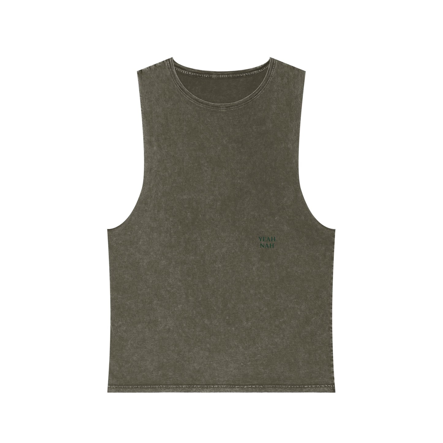Yeah Nah - Tank Top - Casual Summer Wear, Beach Days, Workout Gear, Layered Outfits, Unique Gift Idea