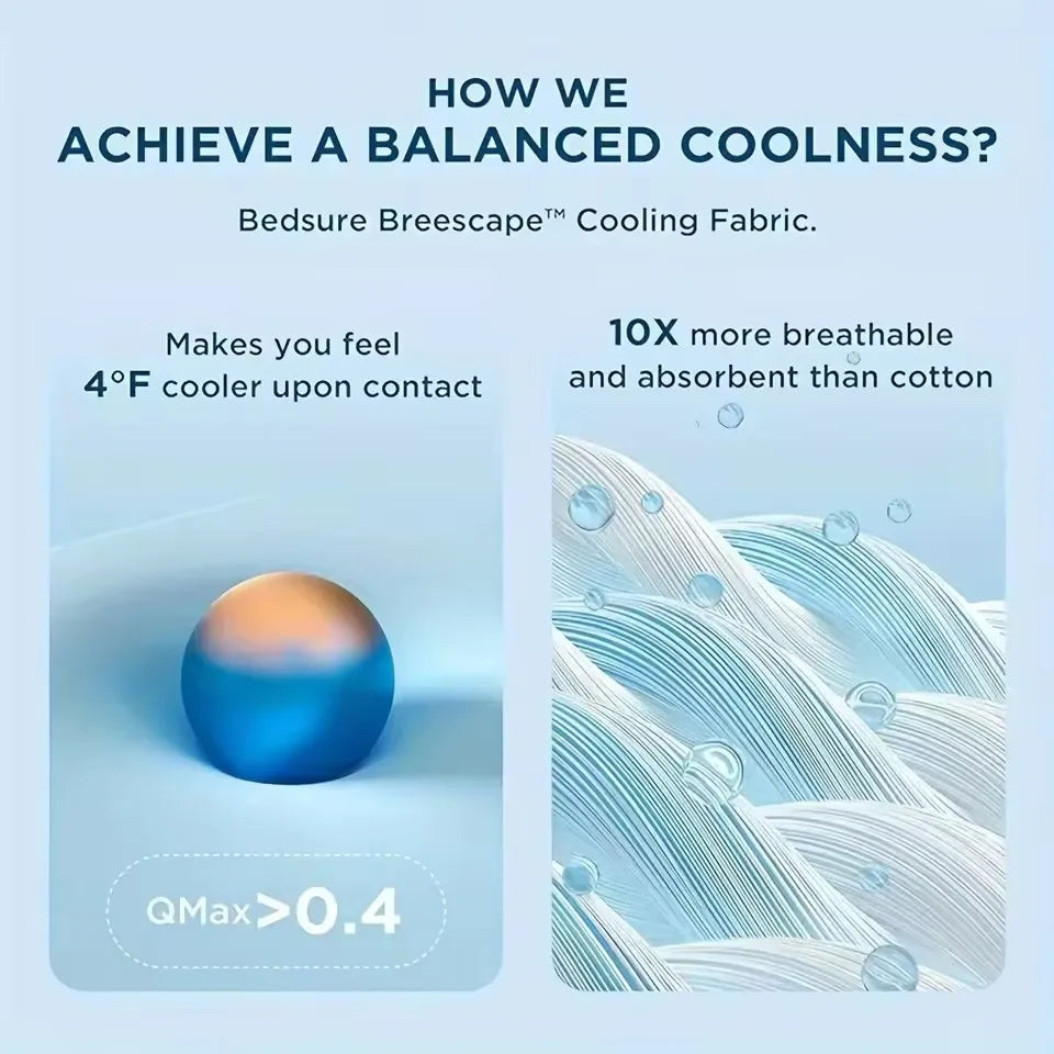 Premium Cooling Comforter | Breathable All-Season Duvet | NZ