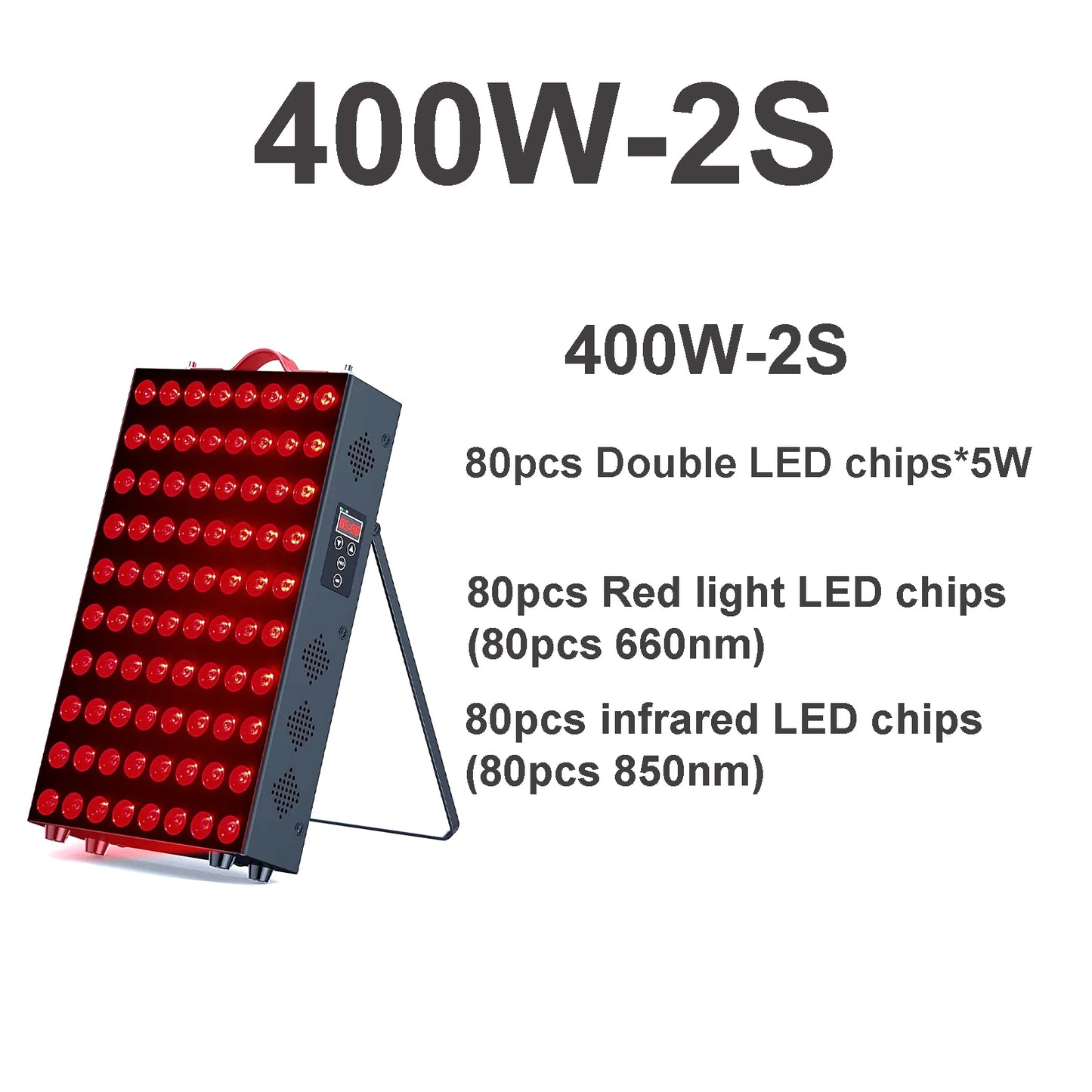 Red Light Therapy Panel | 660nm & 850nm Dual Wavelength | Clinical-Grade Full Body Recovery