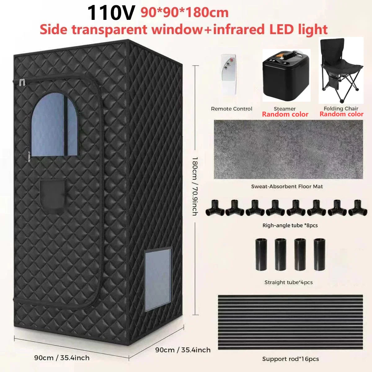 Portable Infrared Sauna Tent | Full Body Far Infrared | Home Sauna NZ