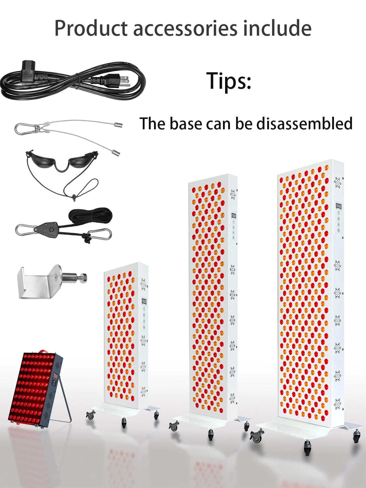 Red Light Therapy Panel | 660nm & 850nm Dual Wavelength | Clinical-Grade Full Body Recovery