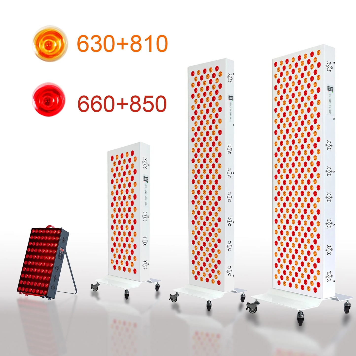 Red Light Therapy Panel | 660nm & 850nm Dual Wavelength | Clinical-Grade Full Body Recovery