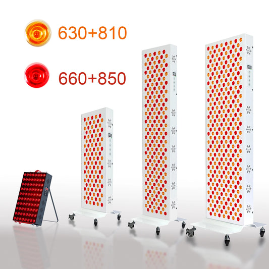 Red Light Therapy Panel | 660nm & 850nm Dual Wavelength | Clinical-Grade Full Body Recovery