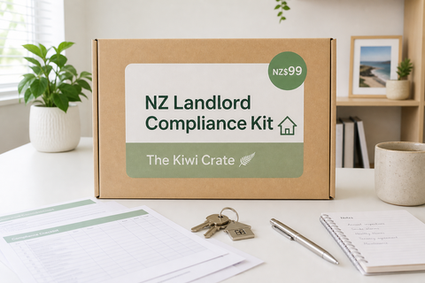 NZ Landlord Compliance Kit — Healthy Homes, Bond & IR3R Tracker | Excel & Google Sheets