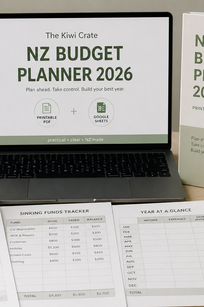 NZ Budget Planner 2026 — The Kiwi Crate